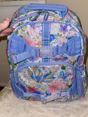 Butterfly Floral Watercolor Pottery Barn Kids Mackenzie Small Girls Backpack